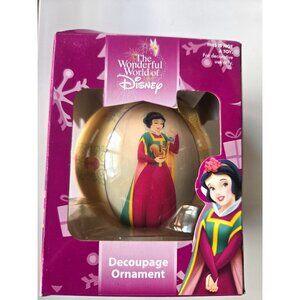 Disney Snow White Decoupage Ornament Holiday Decoration